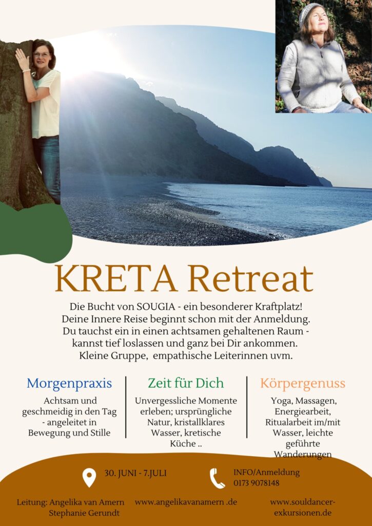 8 Tage: Kreta Retreat (30. Juni bis 7. Juli 2023)