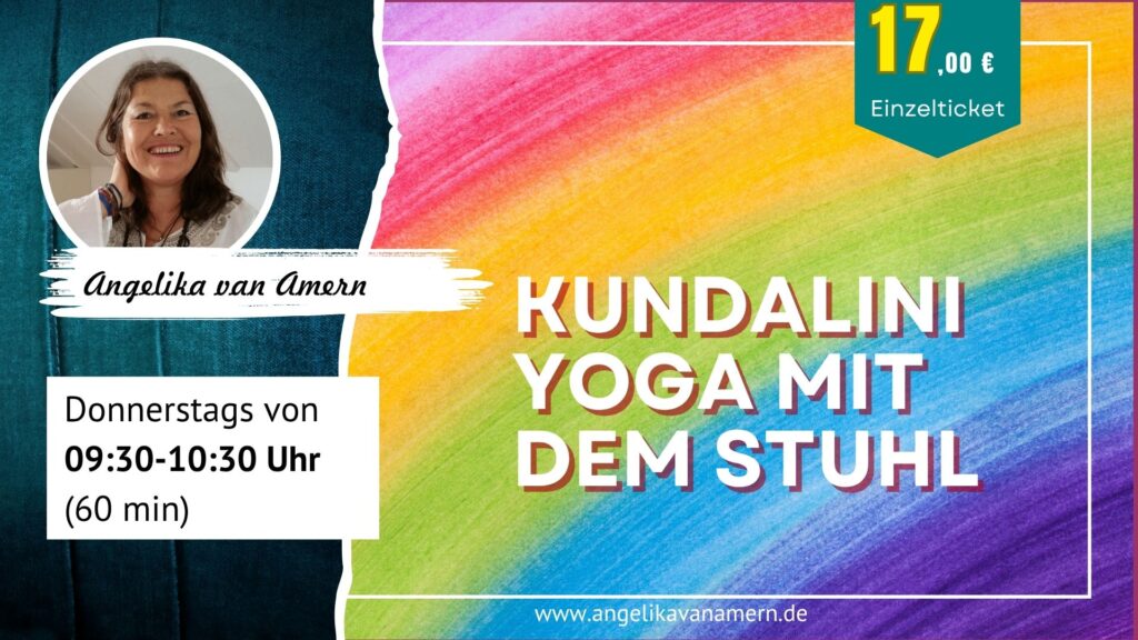 Neuer Einsteigerkurs: Kundalini Yoga mit dem Stuhl
