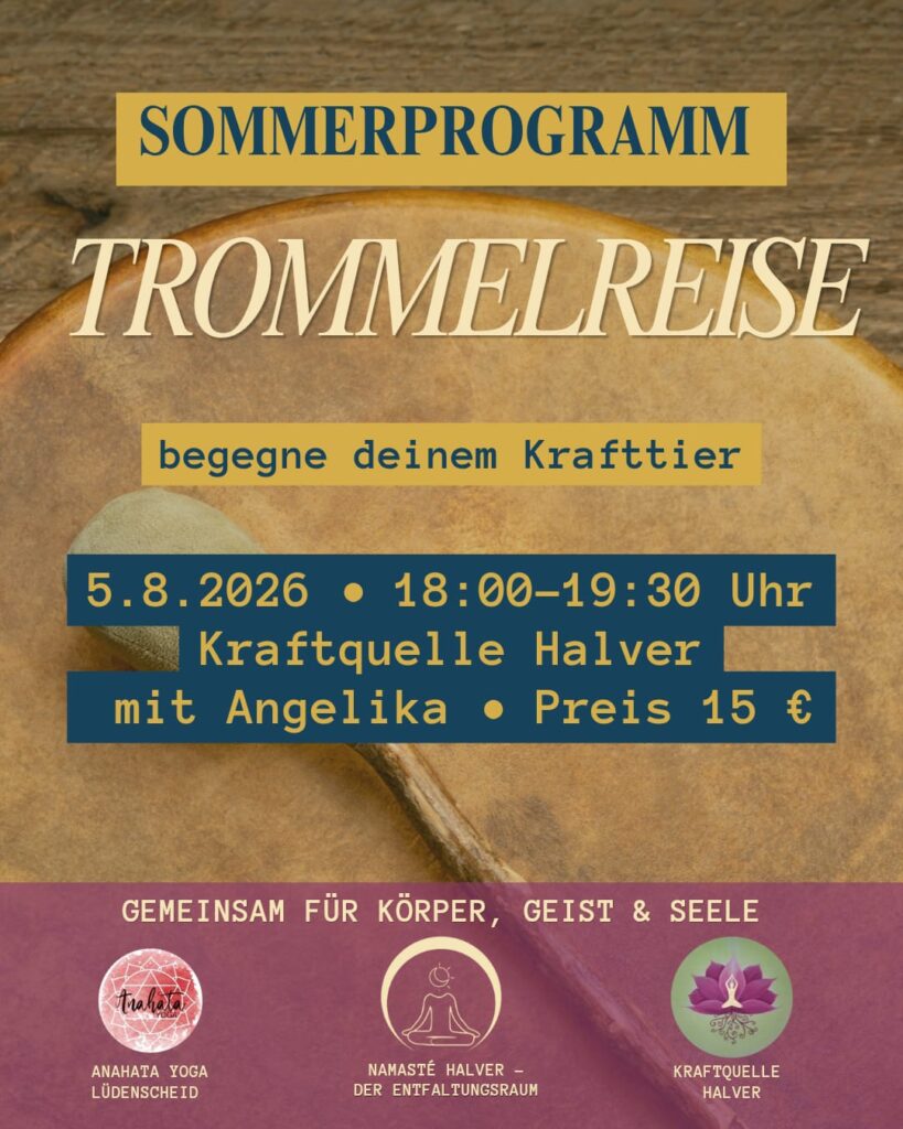 SCHAMANISCHE TROMMELREISE zum Krafttier